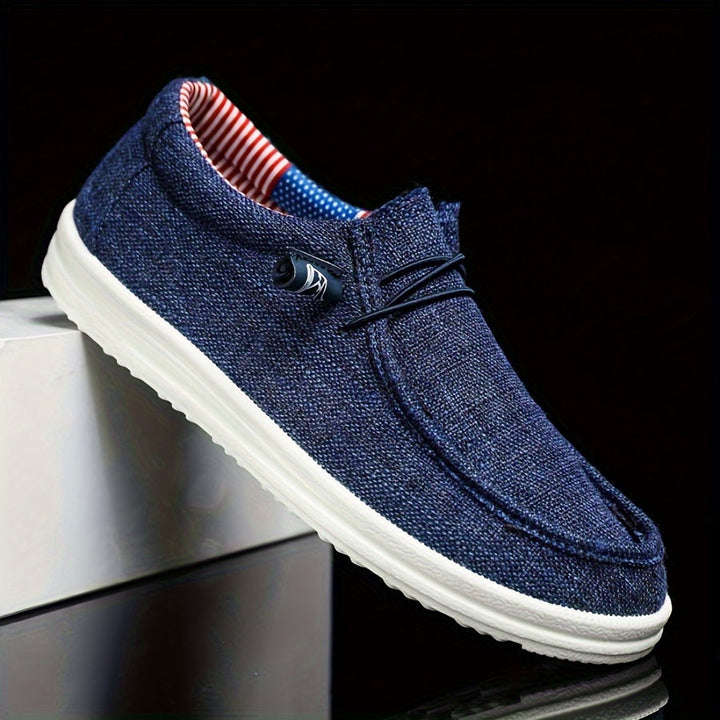 Moderne Herren Loafer Slipper, perfekt als bequeme Sommerschuhe, Freizeitschuhe oder Reiseschuhe.