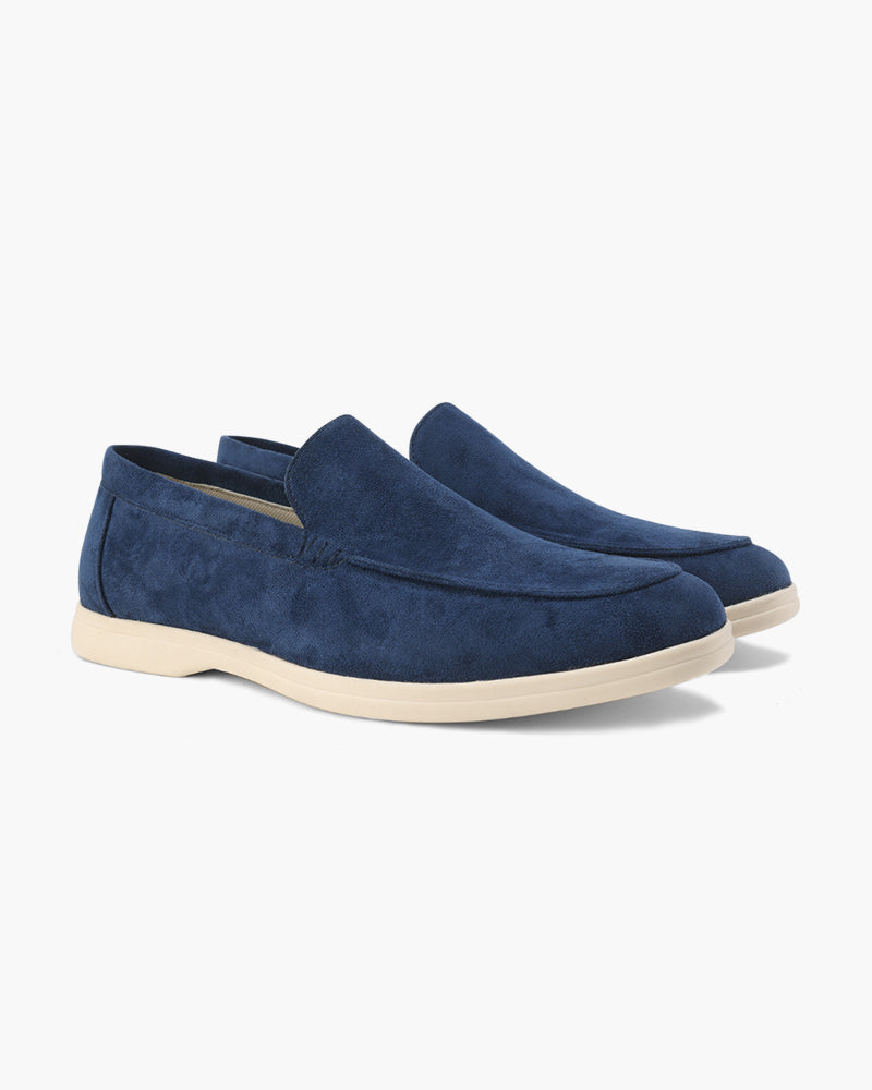 Elegante & bequeme Herren Loafer mit gepolsterter Sohle, Detailansicht.
