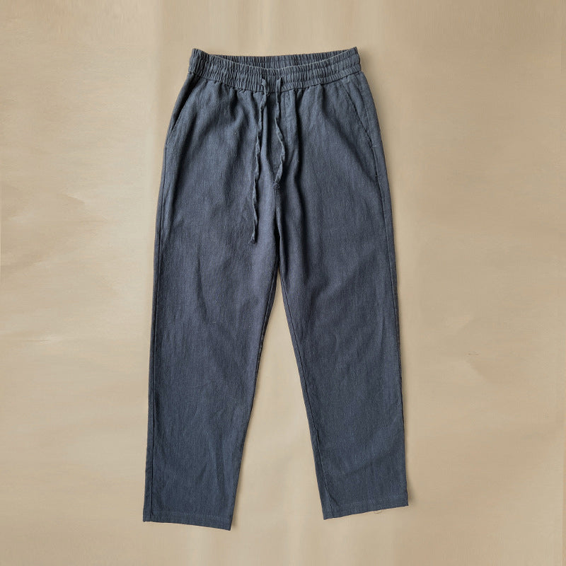 Elegante Herren Sommerhose: Leichte Leinenhose für stilvollen Auftritt an warmen Tagen. Hoher Tragekomfort garantiert.