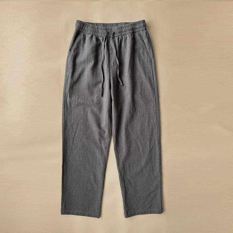 Herren Stoffhose aus Leinen: Perfekt für den Sommer. Bequem, luftig und stilvoll für Freizeit & Alltag.