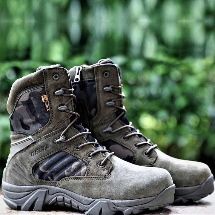Bequeme taktische Herren Kampfstiefel, perfekt für Outdoor-Abenteuer & vielseitige Winterstiefel.