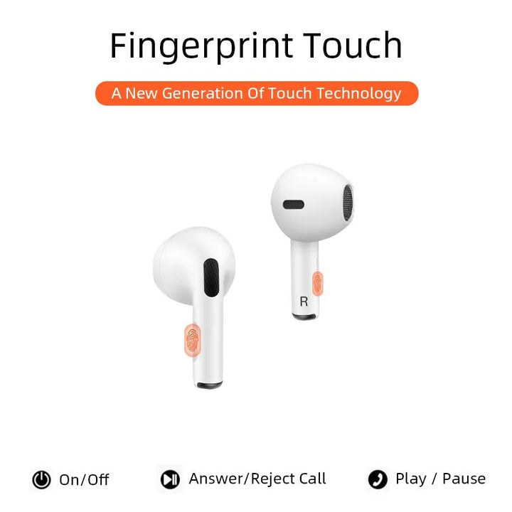 Ergonomische Air PRO6 Bluetooth In-Ear Kopfhörer in Schwarz, bieten optimalen Tragekomfort.