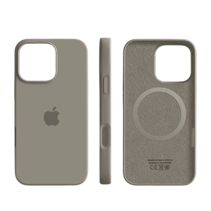 Hochwertige iPhone Silikonhülle mit MagSafe, Soft Touch und Kameraschutz für iPhone 14/15/16.