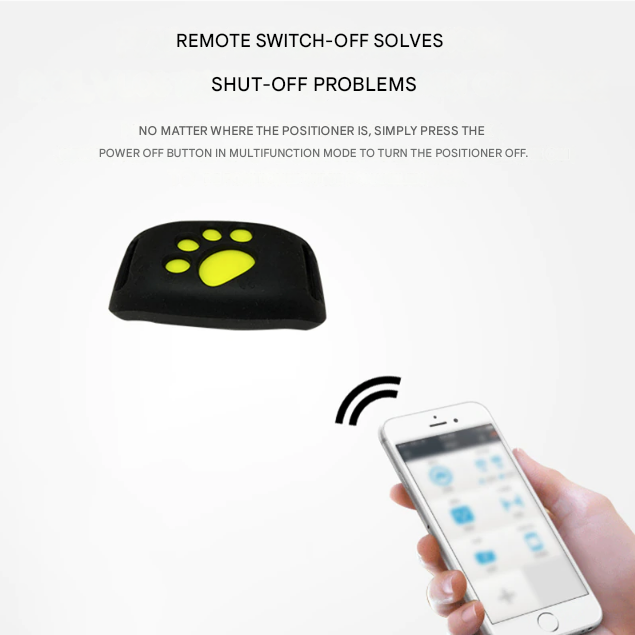 PawTrack GPS-Halsband für Haustiere: wasserdichter Tracker zur Echtzeit-Ortung von Katzen und kleinen Hunden.