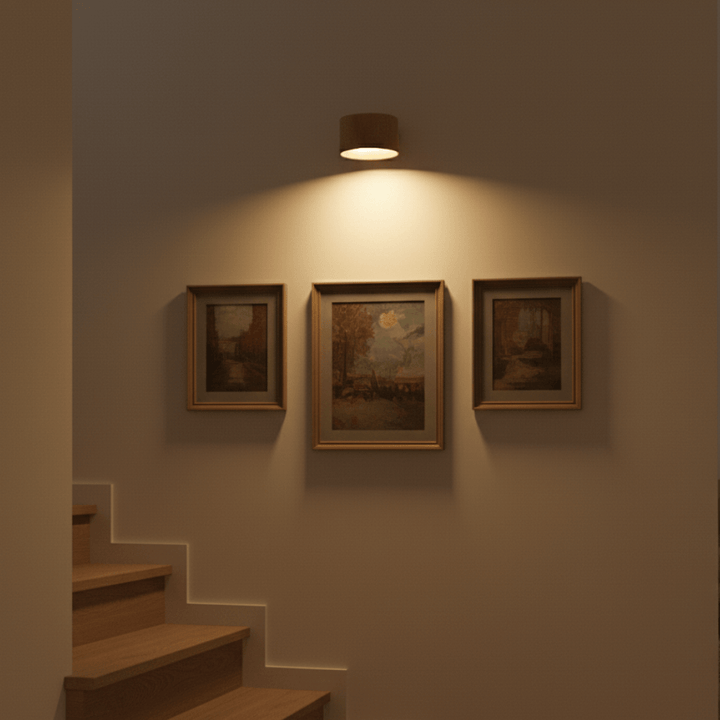 Dimmbare kabellose LED Akku Leselampe mit Magnet & Fernbedienung zur flexiblen Helligkeits- & Farbtemperaturwahl.