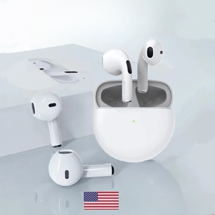 Kabellose Bluetooth In-Ear Kopfhörer Air PRO6 für immersiven Sound, perfekt für unterwegs.