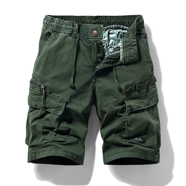 Herren Cargo Shorts, bequem, mit Kordelzug und vielen praktischen Taschen für Freizeit & Outdoor.