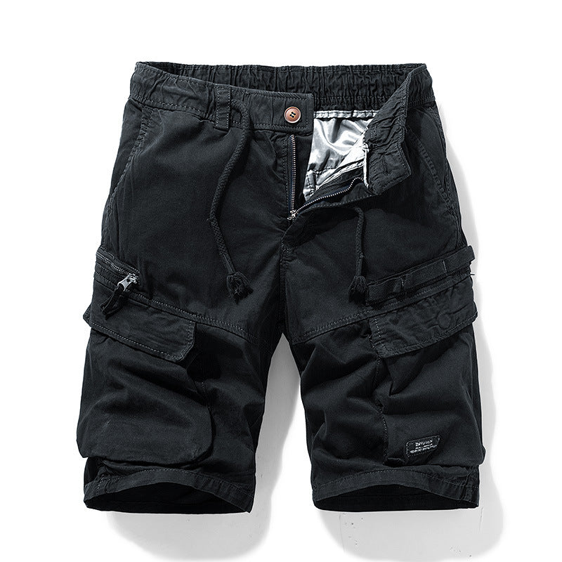 Bequeme Herren Casual Cargo Shorts mit mehreren geräumigen Taschen, ideal für täglichen Gebrauch und Sommer.
