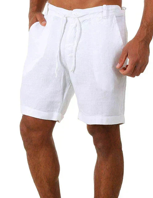 Vielseitige lässige Herren Sommerhose, kurze Freizeithose für Männer, bequeme & kühle Sommerkleidung für jeden Tag.