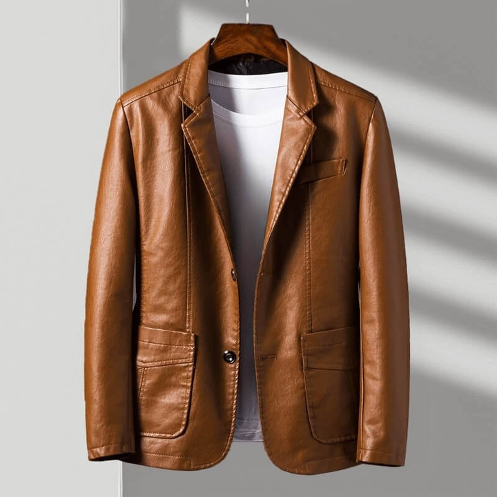 Vintage Herren Jacke in zeitlosem Stil für Männer. Klassische Übergangsjacke für vielseitige Freizeitmode.