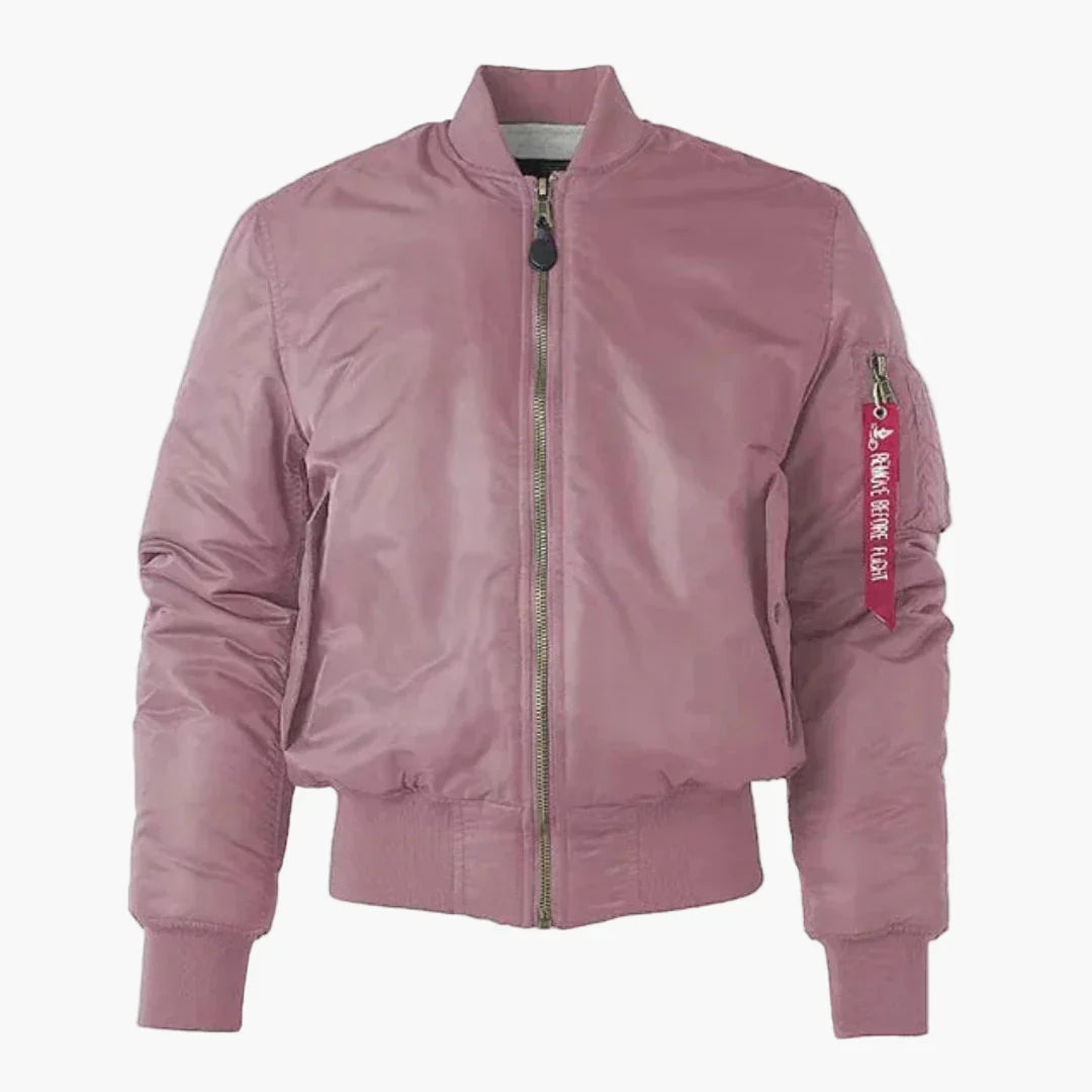 Hochwertige Unisex Bomberjacke. Robust, vielseitig und ideal als modische Freizeitjacke für den täglichen Gebrauch.