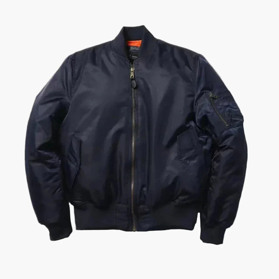 Olivgrüne Unisex Bomberjacke für den stilvollen Alltag. Eine vielseitige Übergangsjacke für Männer und Frauen.