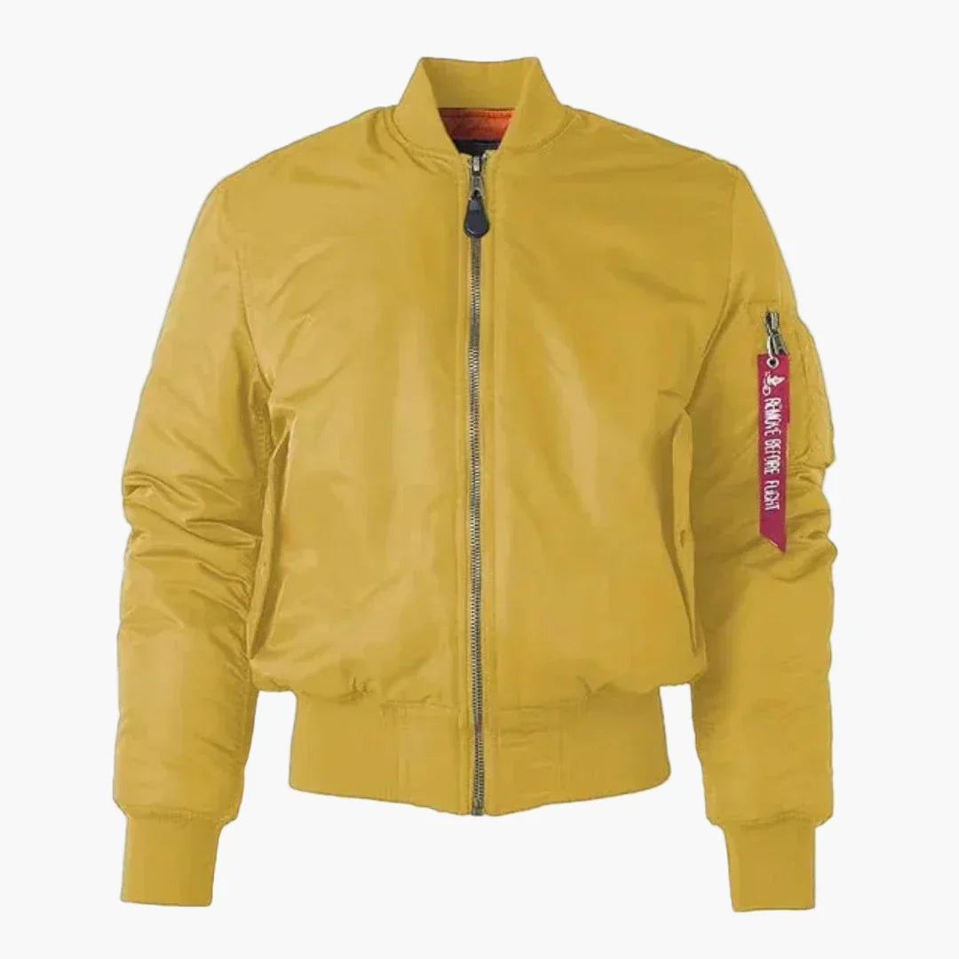 Vielseitige Unisex Bomberjacke im Streetwear-Stil. Perfekte Freizeitjacke für Alltag und modische Outfits.