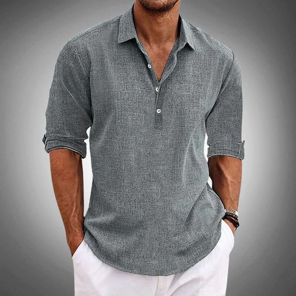 Bequemes Herren Poloshirt, klassischer Stil, ideal für Alltag & elegante Freizeitlooks im Sommer.