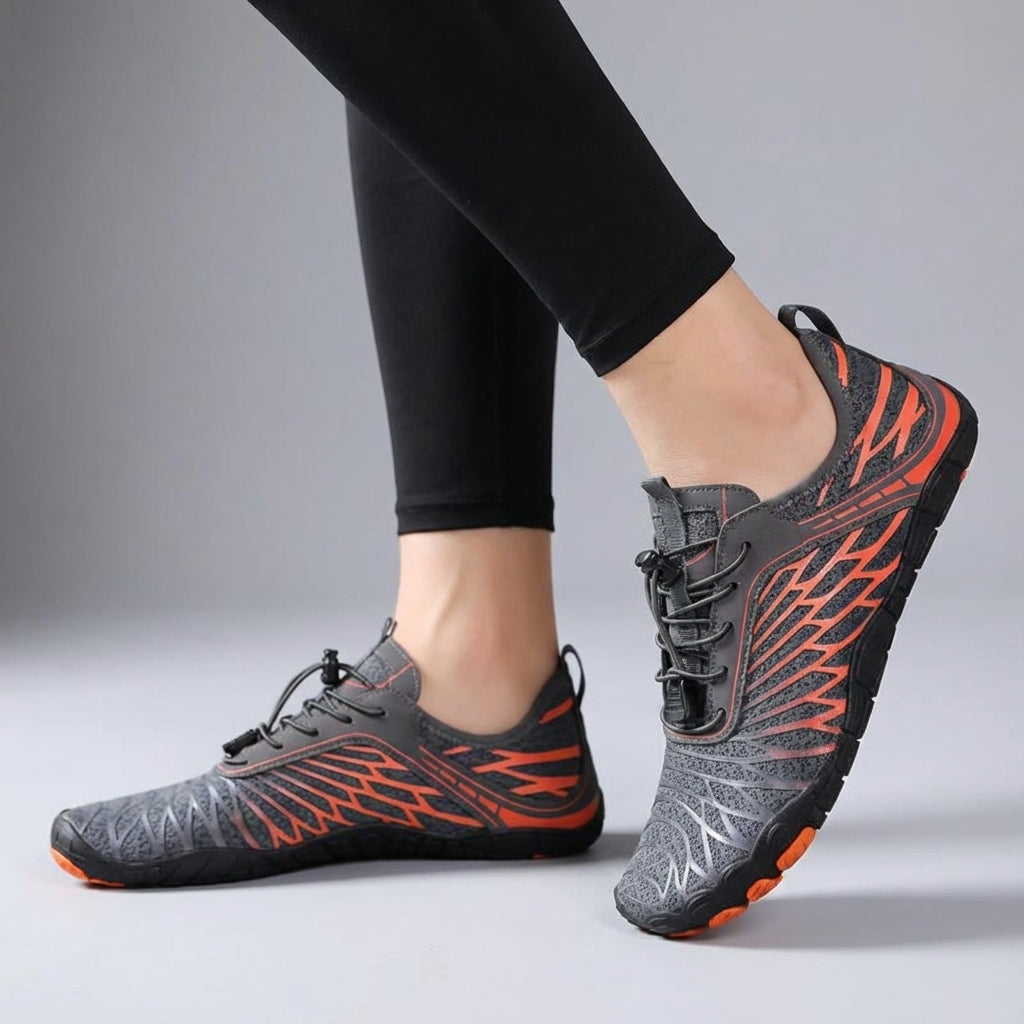 Unisex Barfußschuhe aus Mesh, komfortabel für Yoga, Strand, Wassersport & Alltag. Flexibel & leicht.