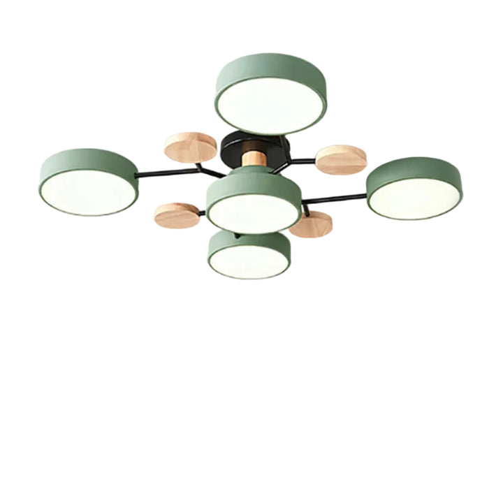 Elegante, weiße, runde LED-Deckenleuchte, modernes Slim-Design. Ideal für helle, zeitgemäße Innenräume.