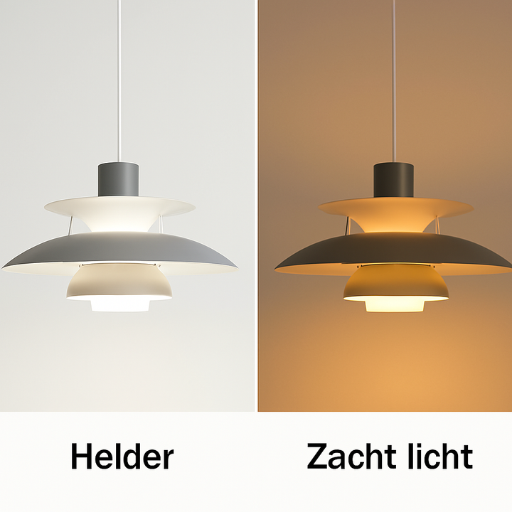 Helle, dimmbare LED-Deckenlampe, rund. Ideal für Wohnzimmer & Büro, moderne Lichtlösung.