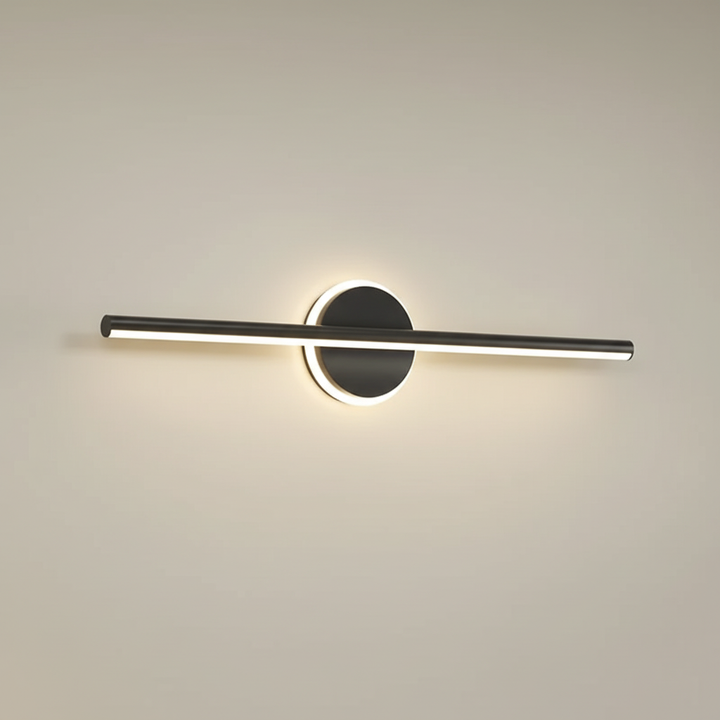 Minimalistische LED Designlampe als moderne Wandbeleuchtung, perfekt als Dekorationslicht für jeden Raum.