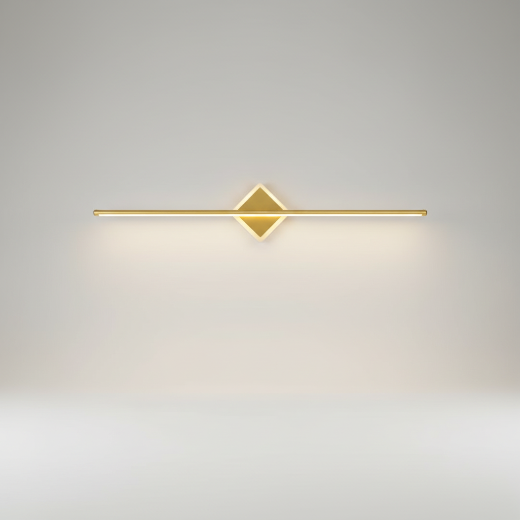 Flexible LED Wandleuchte für Innenbeleuchtung, modernes Lichtelement passend für Flur, Bad oder Wohnbereich.