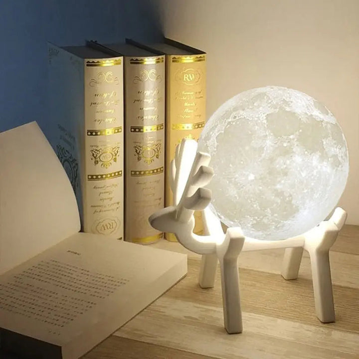 CalmAura Stimmungslicht, Luftbefeuchter & Nachtlicht kombiniert. Schafft entspannte Atmosphäre und besseres Raumklima.
