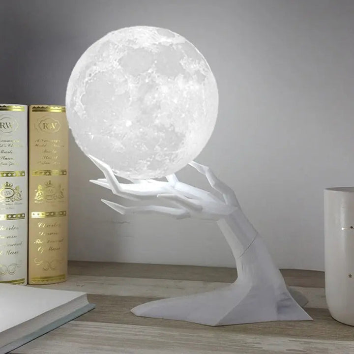 Sanftes CalmAura Stimmungslicht & Nachtlicht mit integriertem Luftbefeuchter. Ideal für Wellness & Schlafzimmer.