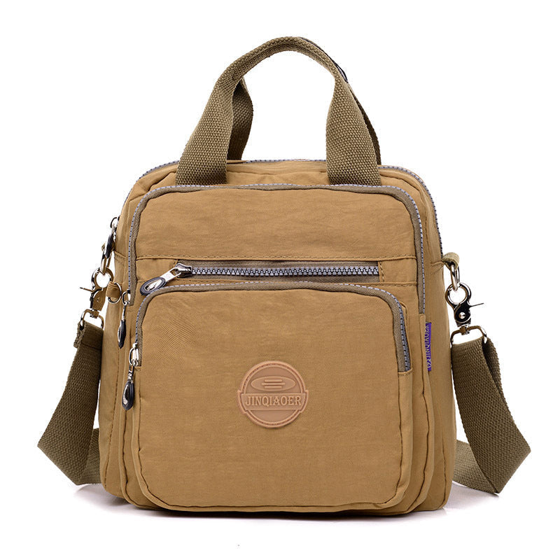 Elegante Damen FlexiBag: Wasserfeste 3-in-1 Umhängetasche, Rucksack & Schultertasche für stilvolle Auftritte.