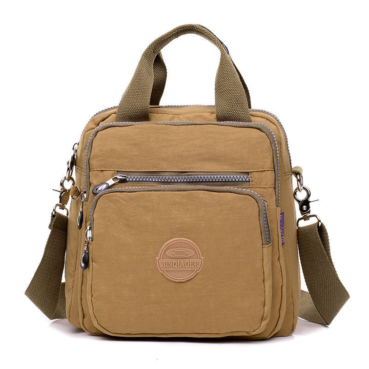 Elegante Damen FlexiBag: Wasserfeste 3-in-1 Umhängetasche, Rucksack & Schultertasche für stilvolle Auftritte.
