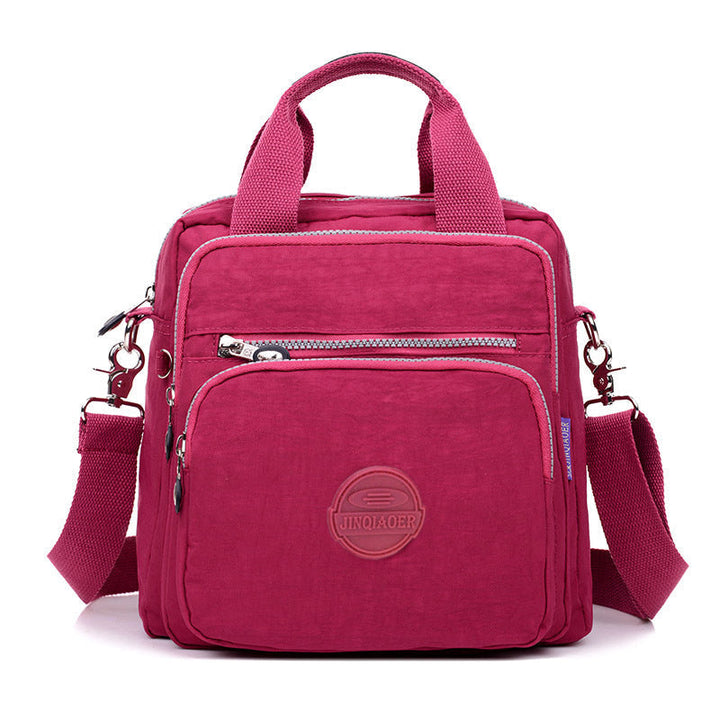 Damen 3-in-1 Crossbody-Tasche: Wasserfeste multifunktionale Schultertasche & Rucksack für unterwegs.