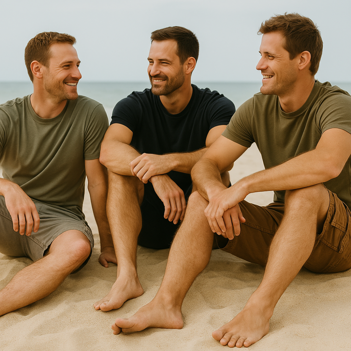 Praktische Herren Multifunktionsshorts mit geräumigen Cargotaschen für alle Outdoor-Abenteuer.