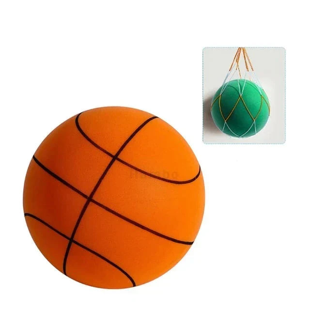 SilentBounce Geräuschloser Basketball für lautloses Training indoor & outdoor. Perfekt für Kinder & Erwachsene.