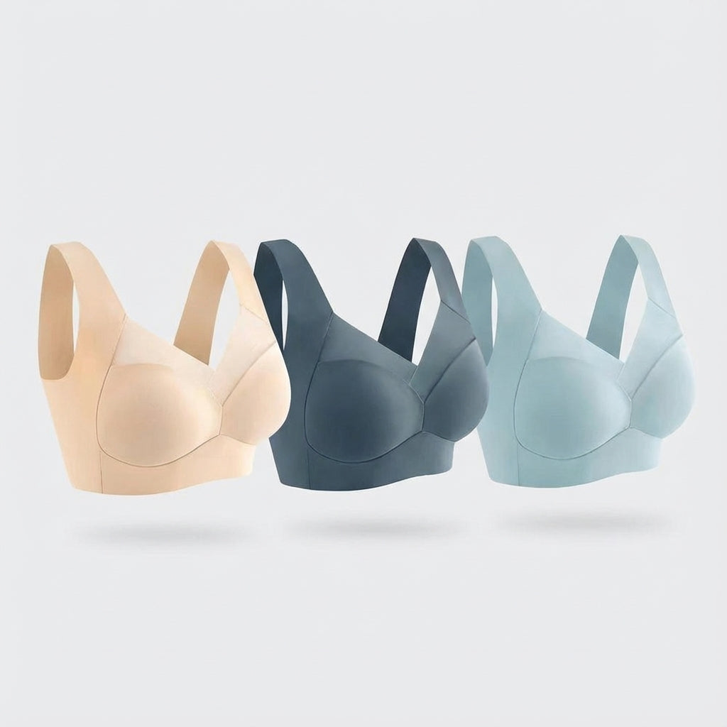 Damen Push-Up Sport-BH Kayla, nahtlos, gibt Selbstvertrauen und Halt bei jedem Training. Drahtlos.