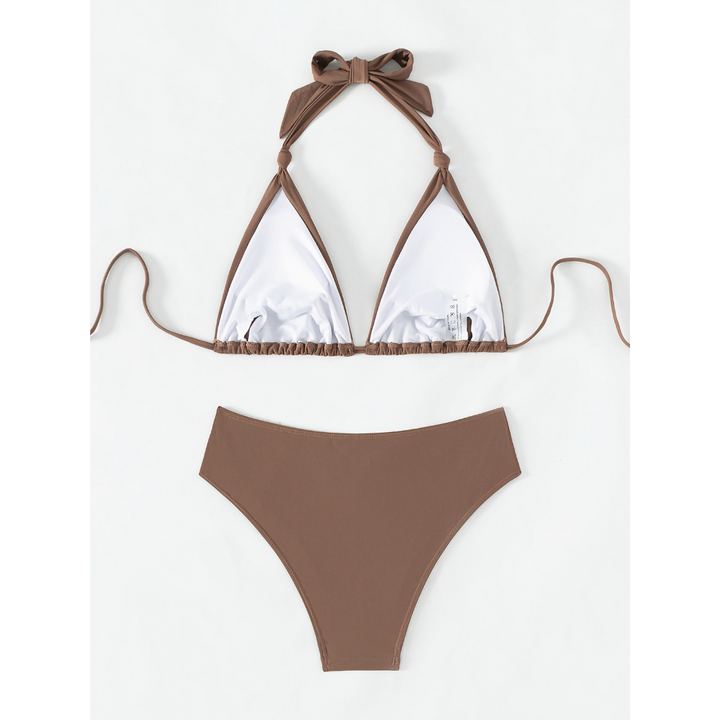 Elegantes Damen Bikini Set mit flexiblen Bindebändern für optimalen Sitz.