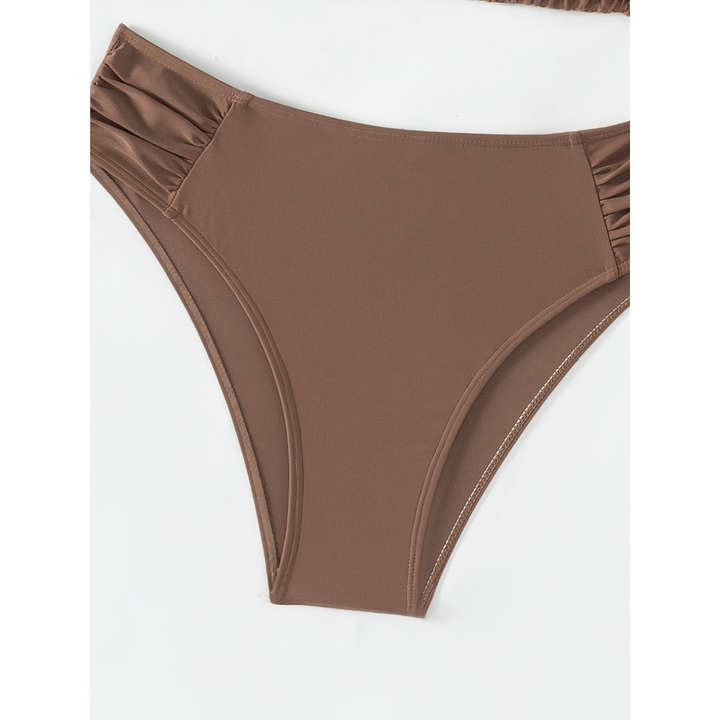 Trendiges Triangel Neckholder Bikini Set für Damen, must-have Strandmode.