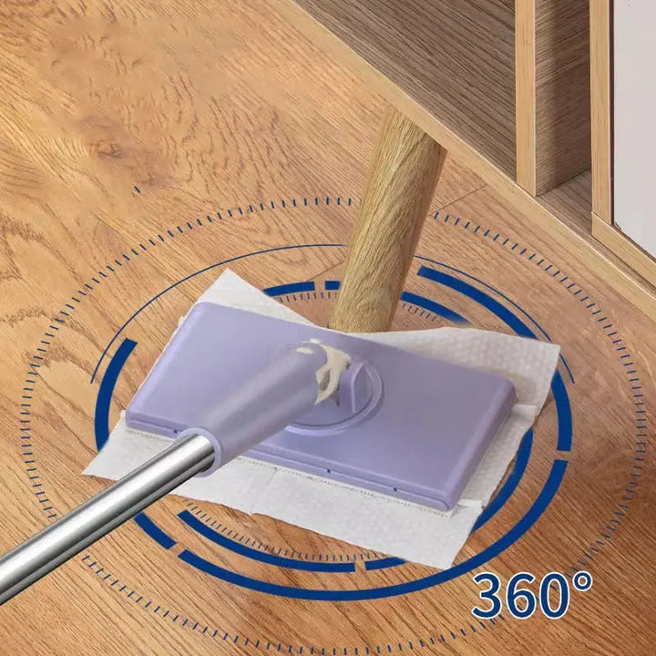 Tragbarer Mini-Wischmopp, kompakt und leicht, ideal für schnelle Bodenreinigung zuhause oder im Büro.