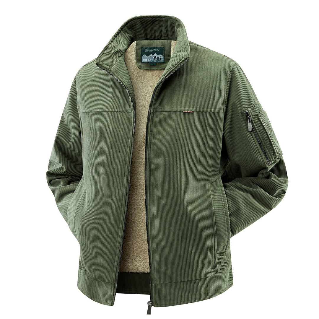 Warme Herren-Alltagsjacke: Robuste und stilvolle Freizeitjacke, ideal für Männermode und kalte Tage.
