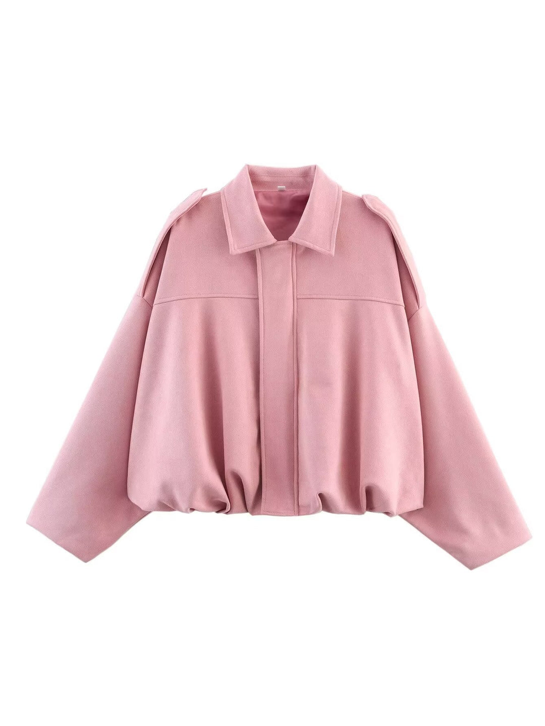 Damen Kurzjacke im Chic-Look. Lässige Eleganz für Streetstyle & Übergang. Modische und bequeme Jacke.