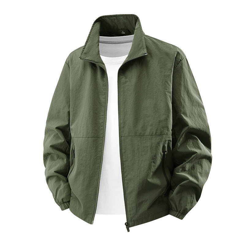 Leichte Herren Freizeitjacke, atmungsaktiv & strapazierfähig, für Sport, Outdoor & entspannte Looks.