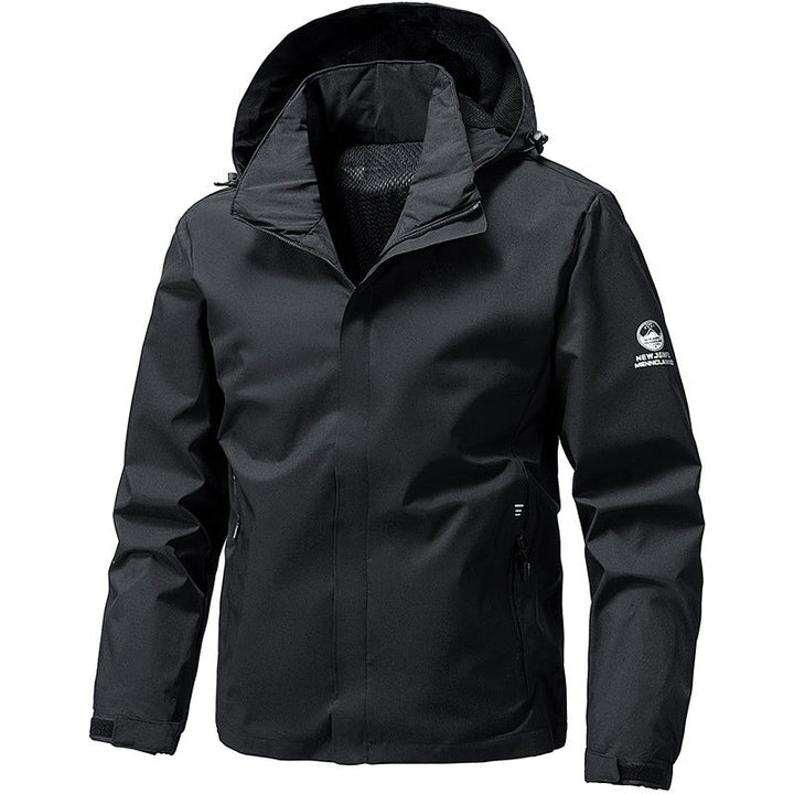 Leichte & packbare Herren Windjacke Drune, ideal für Outdoor-Sport, Wandern & Reisen. Atmungsaktiv & funktional.