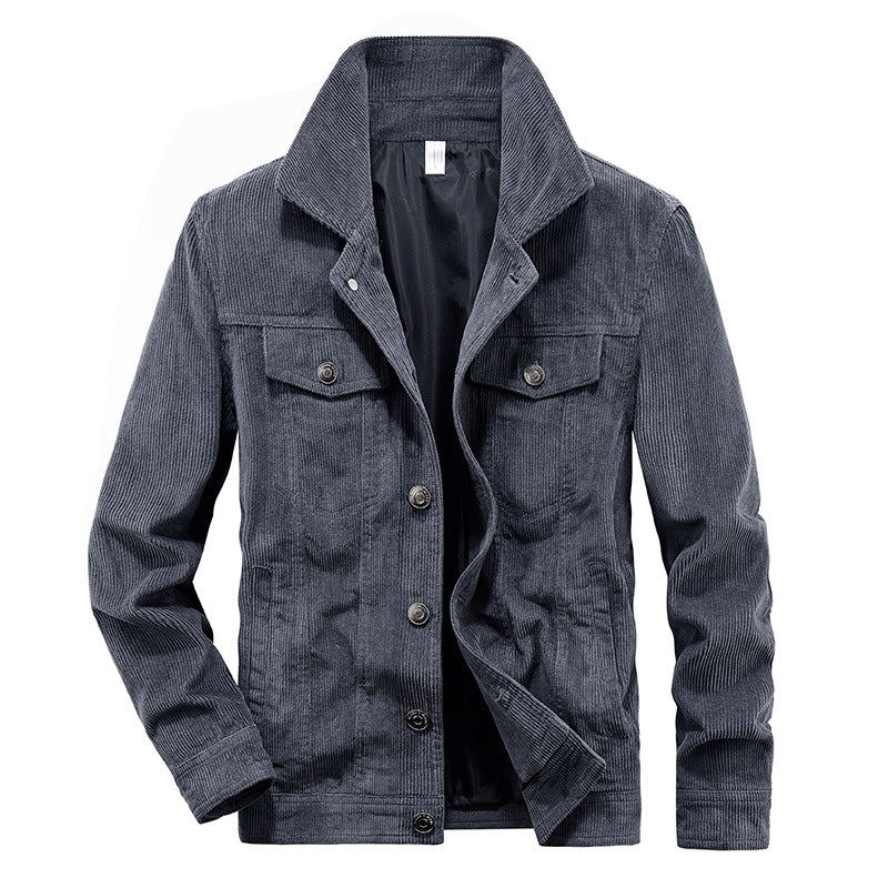 Lässige Herrenjacke Elias aus Cordstoff, eine leichte Alternative zum Blazer für den modernen Herren.