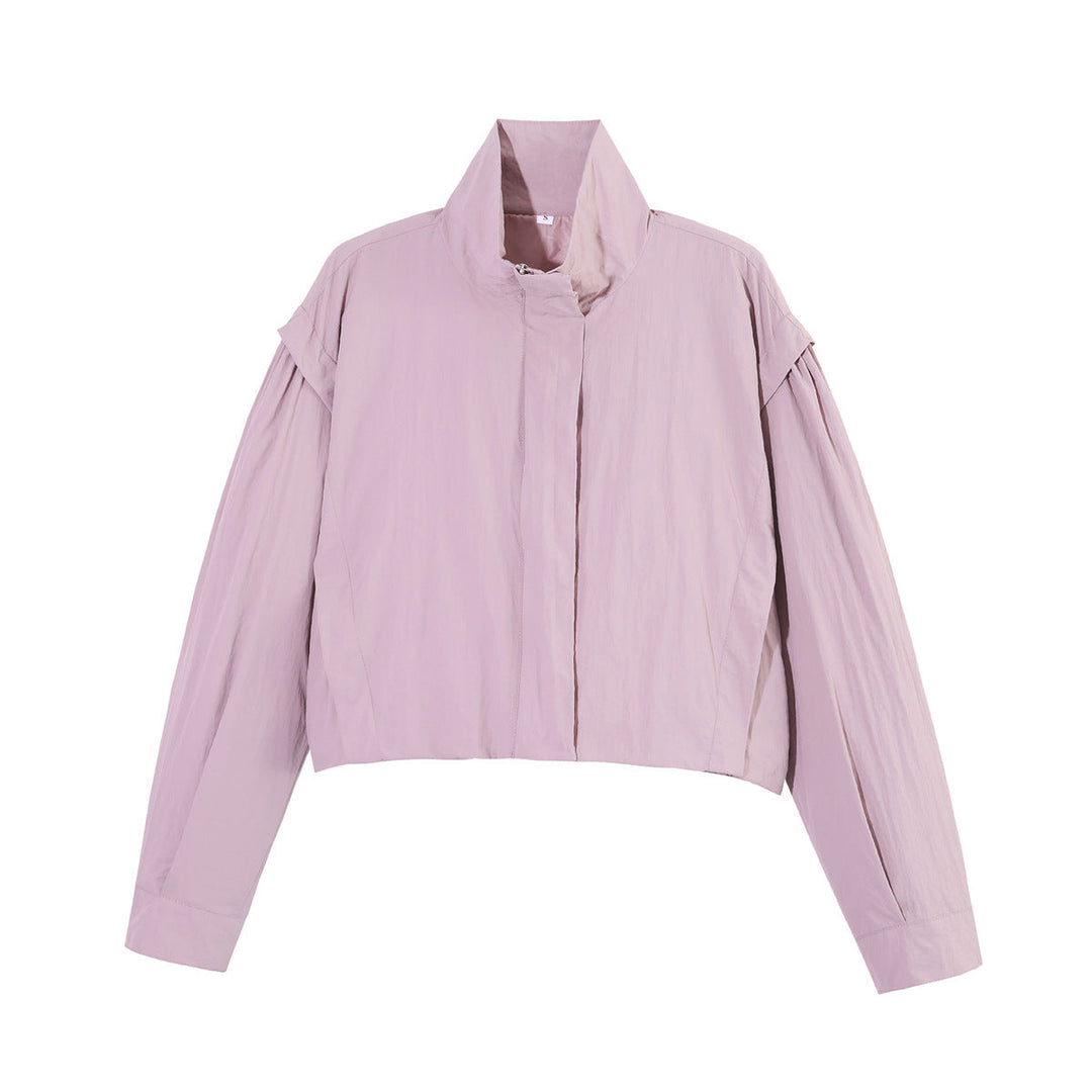 Elegante Cropped Damen Kurzjacke, luftig und modern. Die perfekte leichte Übergangsjacke für jeden Anlass.