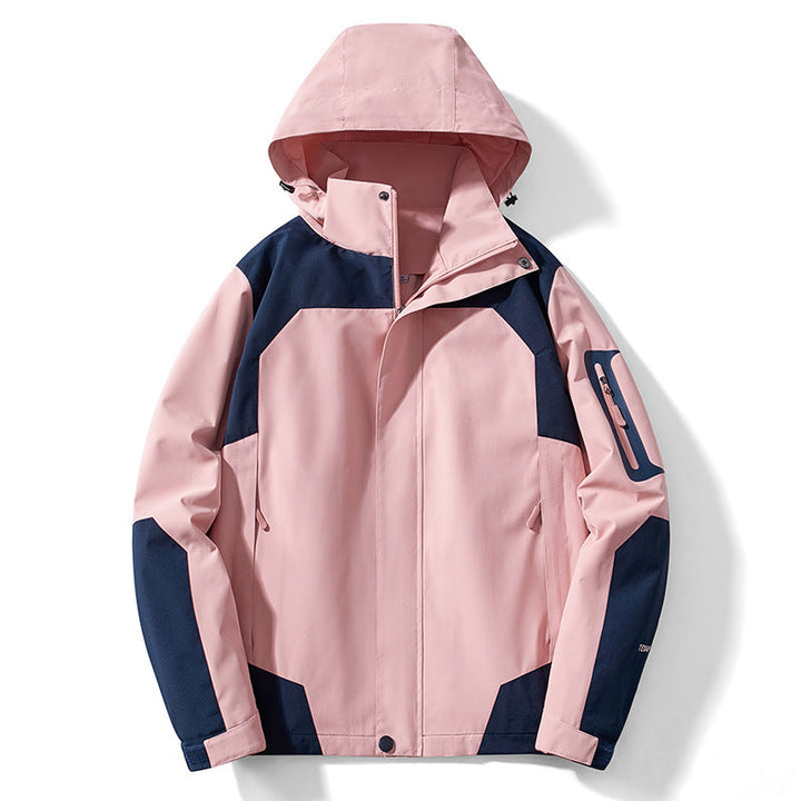 Atmungsaktive Herren Freizeitjacke, schützt vor Wind und leichtem Regen. Optimal für Alltag und Outdoor.