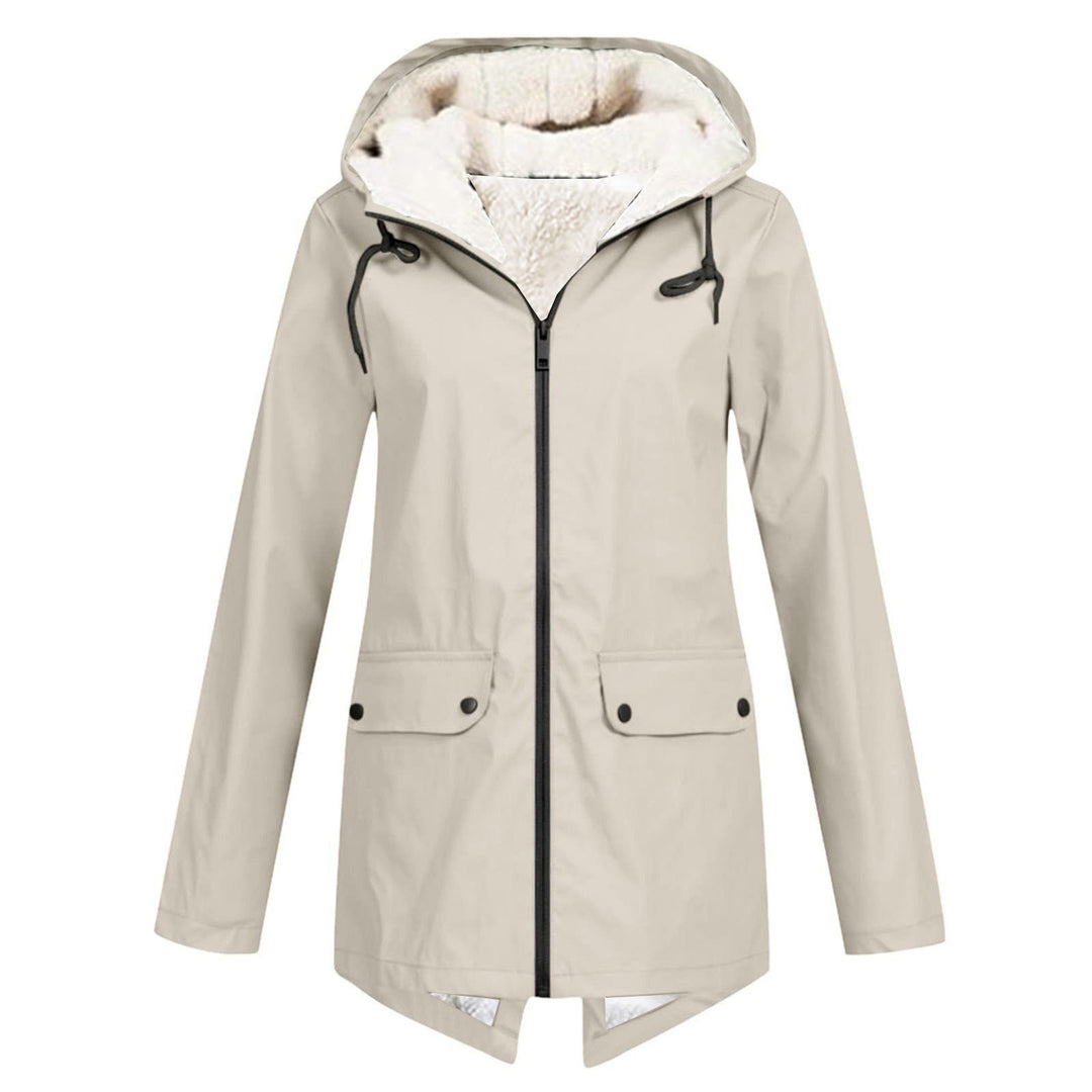 Robuster Damen Outdoor Parka, lang & warm, schützt stilvoll vor Wind & Wetter, bequeme Winterjacke.