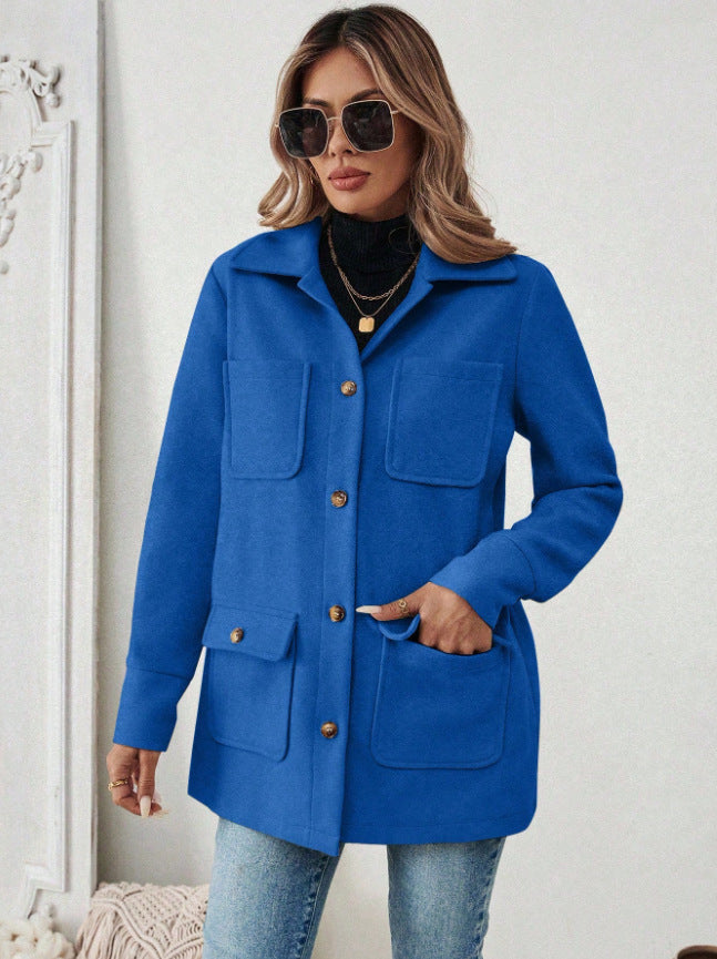 Trendige Damen Übergangsjacke im Utility-Look, mit Kordelzug in der Taille, schmeichelnde Passform.