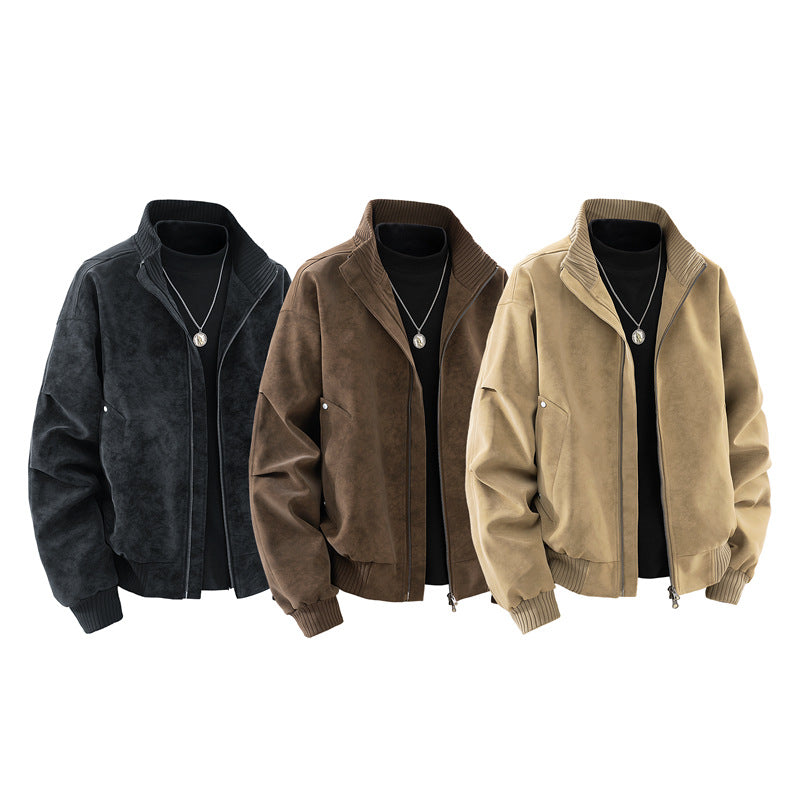 Trendige Herren Bomberjacke, ein Must-have für urbanen Streetwear-Look und stilvolle Übergangszeiten.