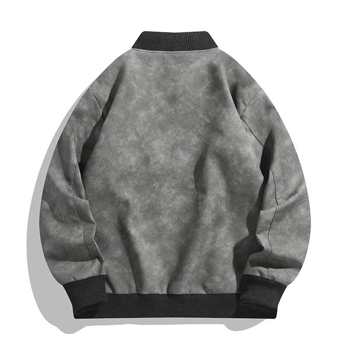 Modische Herren Übergangsjacke im Bomber-Stil; perfekt für einen lässigen und stilvollen Urban-Look.