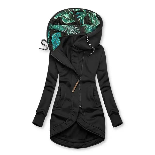 Vielseitige Damen-Übergangsjacke. Wasserfest, winddicht & modisch. Ideal für Stadt und Natur, stilvoll & bequem.