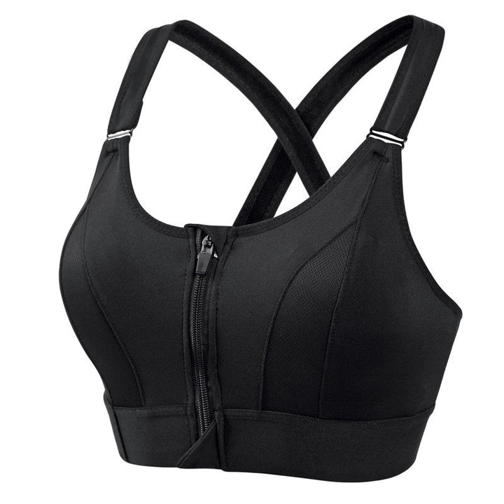 Atmungsaktiver Damen Sport-BH aus feuchtigkeitsableitendem Material für trockenes Training.