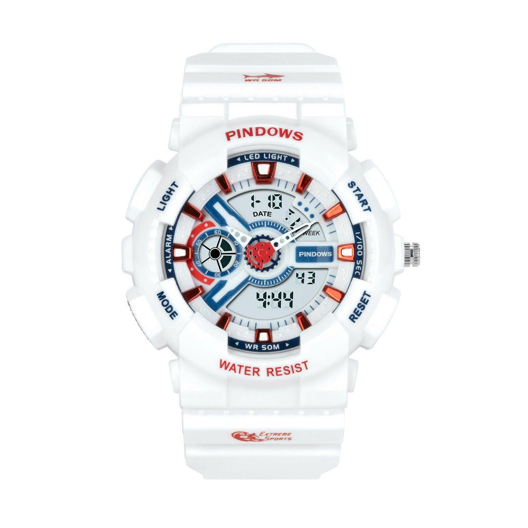 Hochwertige Männer Sport Digitaluhr, wasserdicht, stoßfest und robust, eine zuverlässige Outdoor-Uhr.
