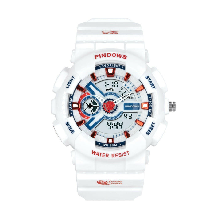 Hochwertige Männer Sport Digitaluhr, wasserdicht, stoßfest und robust, eine zuverlässige Outdoor-Uhr.