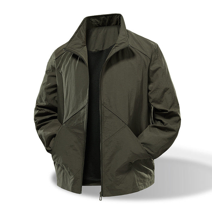 Herren leichte, atmungsaktive Sportjacke für Outdoor-Aktivitäten & Activewear. Perfekt für Sportbekleidung.